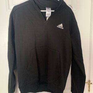 Adidas Black Zip-Up Jacket